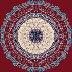 Göbekli Akrilik Cami Halısı G105BORDO