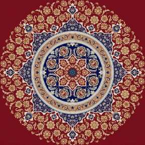 Göbekli Akrilik Cami Halısı G119BORDO