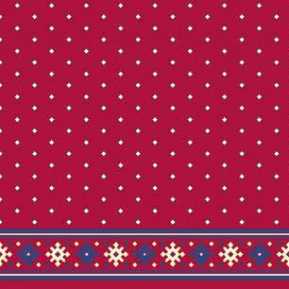 Çelebizade Sardunya Saflı Cami Halısı Kırmızı