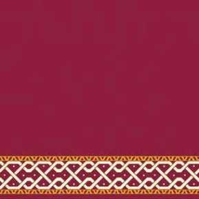 Çelebizade Defne Saflı Cami Halısı Kırmızı