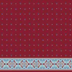 Çelebizade Gelincik Saflı Cami Halısı Kırmızı