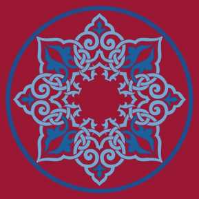 Çelebizade Kamelya Göbekli Cami Halısı Kırmızı