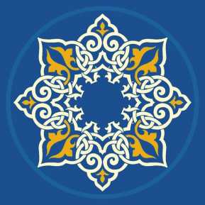 Çelebizade Kamelya Göbekli Cami Halısı Mavi