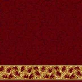 Çelebizade Burçak Saflı Cami Halısı Koyu Bordo