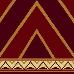 Çelebizade Nergis Saflı Cami Halısı Koyu Bordo