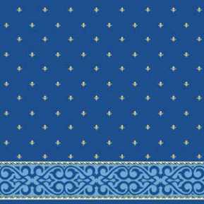 Çelebizade Şehzade Saflı Cami Halısı Mavi