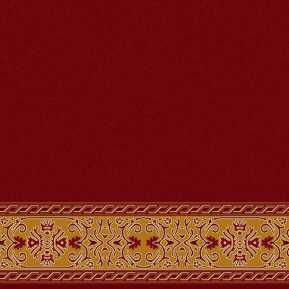 Çelebizade Menekşe Saflı Cami Halısı Açık Bordo