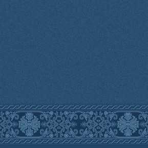 Çelebizade Menekşe Saflı Cami Halısı Antik Mavi