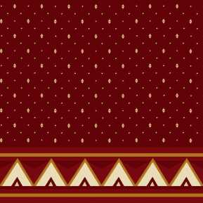 Çelebizade Reyhan Saflı Cami Halısı Açık Bordo