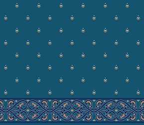 Saflı Akrilik Cami Halısı S102KOYUMAVI