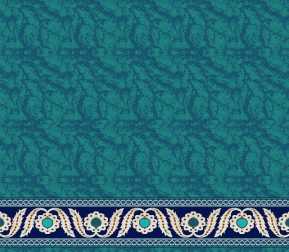 Saflı Akrilik Cami Halısı S113KOYUMAVI