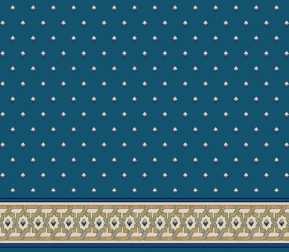 Saflı Akrilik Cami Halısı S117KOYUMAVI