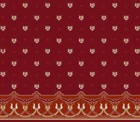 Saflı Akrilik Cami Halısı S118BORDO
