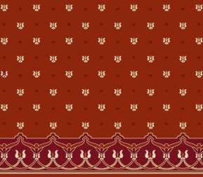 Saflı Akrilik Cami Halısı S118KIREMIT