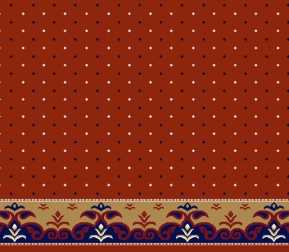 Saflı Akrilik Cami Halısı S121KIREMIT