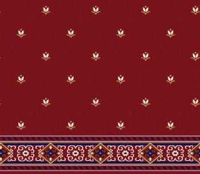 Saflı Akrilik Cami Halısı S124BORDO