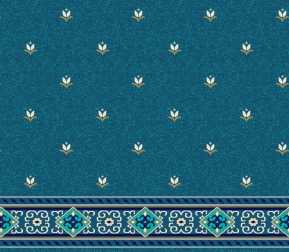 Saflı Akrilik Cami Halısı S124KOYUMAVI