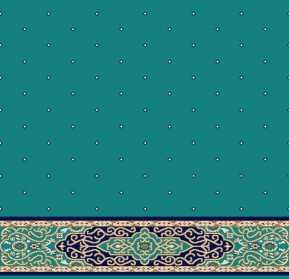 Saflı Akrilik Cami Halısı S125KOYUCINI