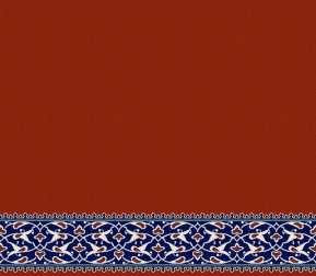 Saflı Akrilik Cami Halısı S128KIREMIT