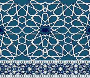 Saflı Akrilik Cami Halısı S131KOYUMAVI
