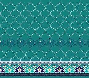 Saflı Akrilik Cami Halısı S134KOYUCINI