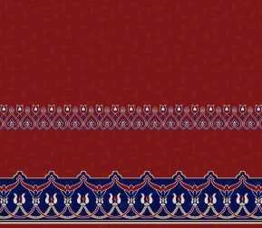 Saflı Akrilik Cami Halısı S135BORDO