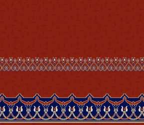 Saflı Akrilik Cami Halısı S135KIREMIT