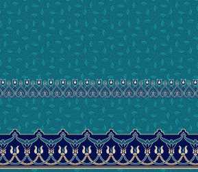 Saflı Akrilik Cami Halısı S135KOYUMAVI