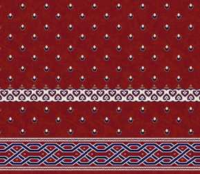 Saflı Akrilik Cami Halısı S137BORDO