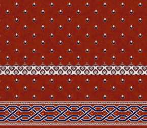 Saflı Akrilik Cami Halısı S137KIREMIT