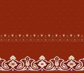 Saflı Akrilik Cami Halısı S141KIREMIT