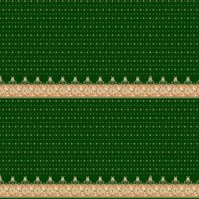 325 Yeşil Saflı Akrilik Cami Halısı