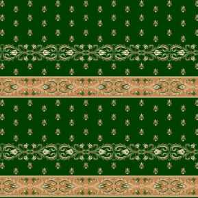 338 Yeşil Saflı Akrilik Cami Halısı