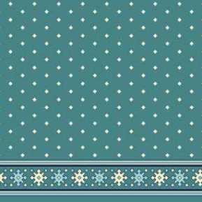 Çelebizade Sardunya Saflı Cami Halısı Turkuaz