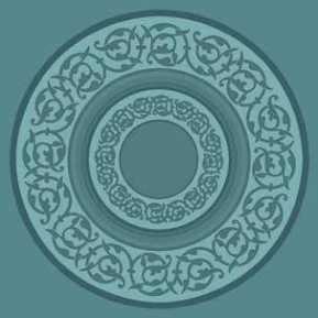 Çelebizade Hercai Göbekli Cami Halısı Koyu Turkuaz