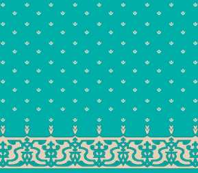 Myfloor S107-Açık Çini Saflı Cami Halısı