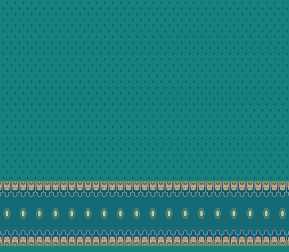 Myfloor S110-Koyu Çini Saflı Cami Halısı