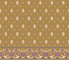 Myfloor S101-Hardal Saflı Cami Halısı