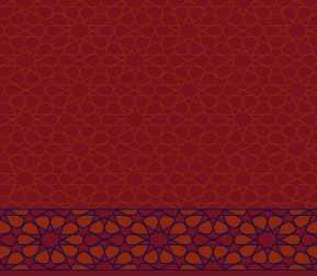 Myfloor S130-Bordo Saflı Cami Halısı