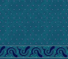 Myfloor S115-Koyu Mavi Saflı Cami Halısı