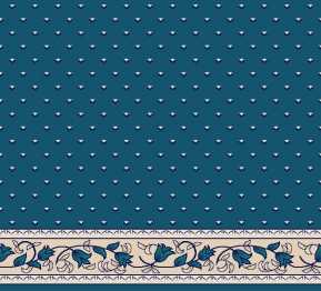 Myfloor S104-Koyu Mavi Saflı Cami Halısı