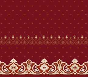 Myfloor S141-Bordo Saflı Cami Halısı