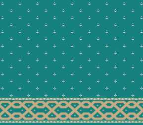 Myfloor S116-Koyu Çini Saflı Cami Halısı