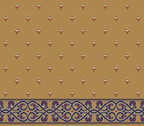 Myfloor S102-Hardal Saflı Cami Halısı