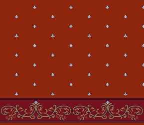 Myfloor S127-Kiremit Saflı Cami Halısı