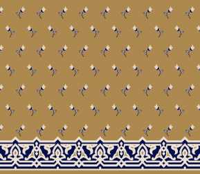 Myfloor S123-Hardal Saflı Cami Halısı