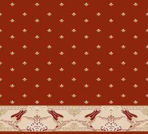 Myfloor S111-Kiremit Saflı Cami Halısı