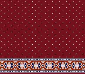 Myfloor S119-Bordo Saflı Cami Halısı