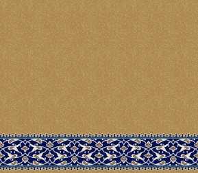 Myfloor S128-Hardal Saflı Cami Halısı