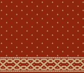 Myfloor S116-Kiremit Saflı Cami Halısı